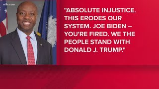 Lawmakers react to former President Trump's visit
