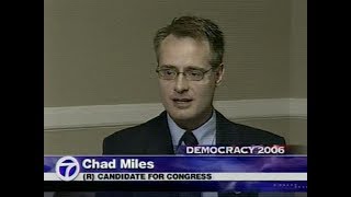 2006 Election Chad Miles Channel 7 Detroit Interview