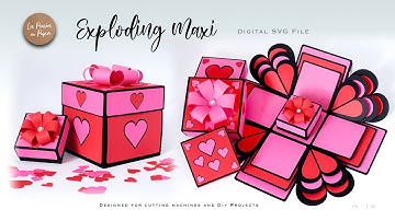 SVG PROJECT EXPLODING MAXI ASSEMBLY TUTORIAL | LPP | N18.