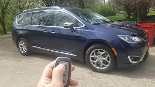 Auto down windows on Chrysler Pacifica