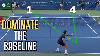 Top singles strategy for winning more tennis matches