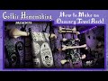 How to Make an Ossuary Towel Rack - Gothic Homemaking Presents