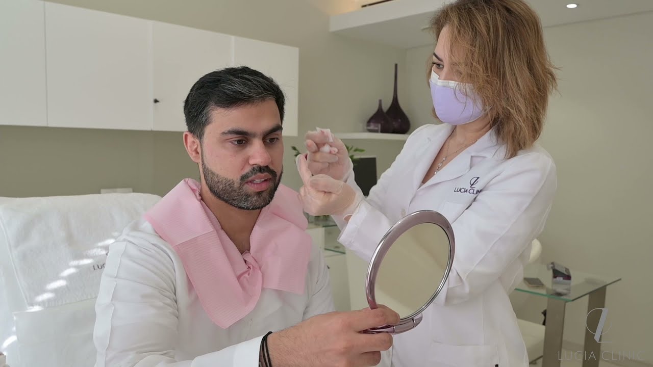 Dermal Fillers for Gents at Lucia Clinic Dubai