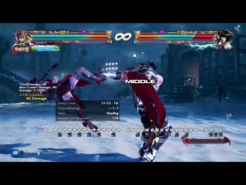 Lars f,f+2,F,3 Combo 68 Damage Season 4 TEKKEN™7_20220519085948