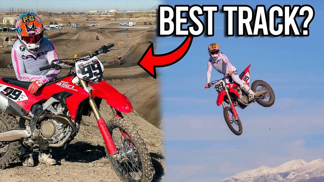 RIDING BEST DIRT BIKE TRACK IN UTAH!