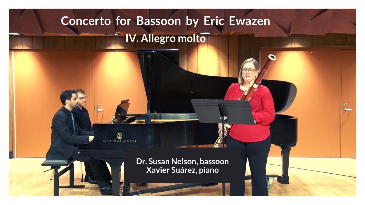 Concerto for Bassoon by Eric Ewazen IV. Allegro molto YouTube