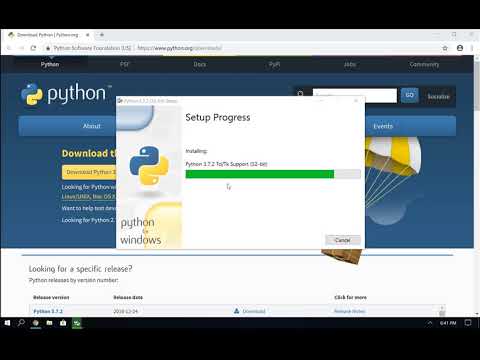 Downloading and Installing Python 3.7.2
