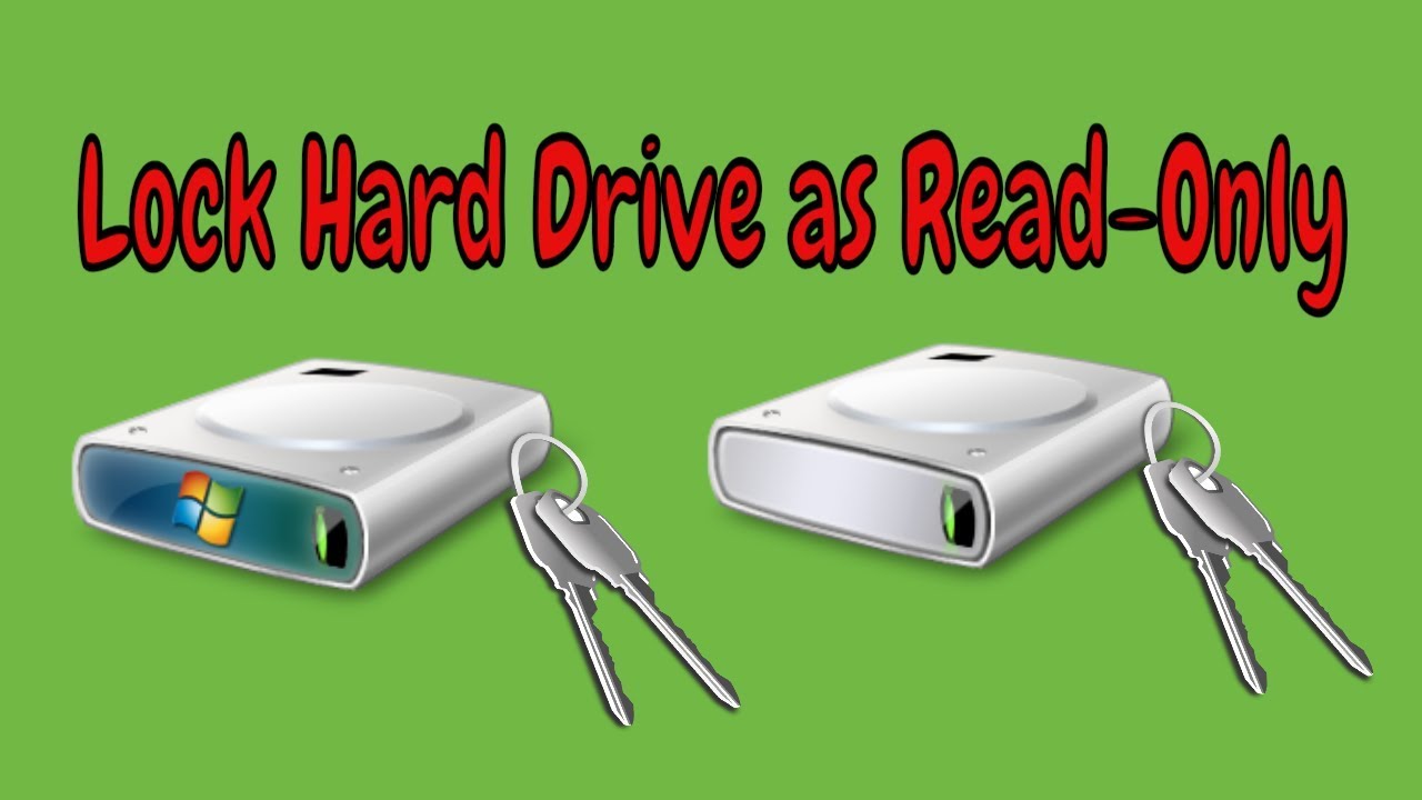 external hard drive read only file system