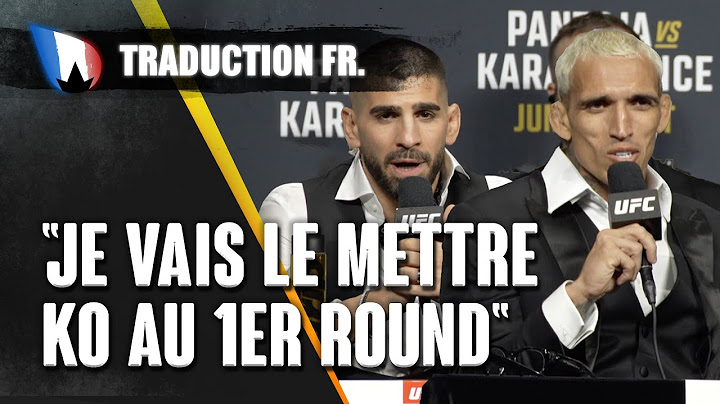 UFC 317 Ilia Topuria vs Charles Oliveira : LA CONFERENCE DE PRESSE EN FRANÇAIS