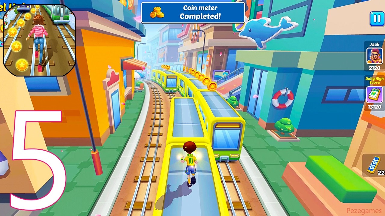 Subway Princess Runner - Gameplay Walkthrough Part 5 - Running Games ...