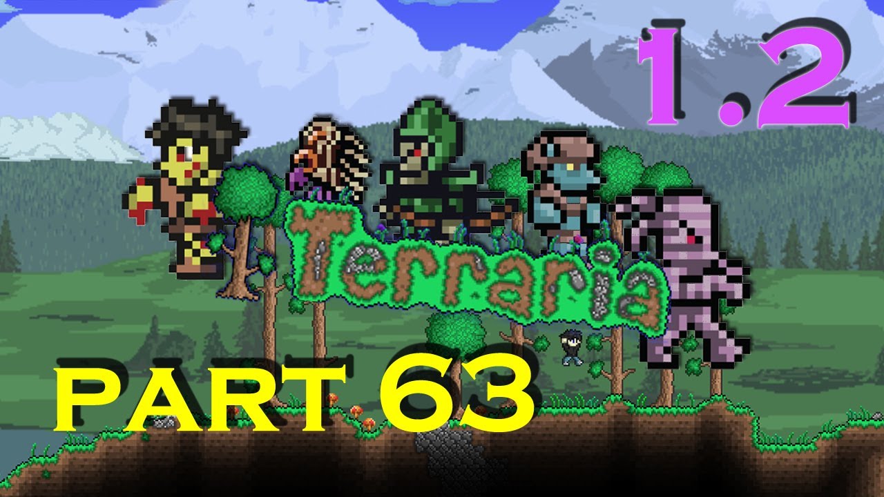 Let's Play Terraria 1.2.4 Part 64!: MENACING FERAL CLAWS! 