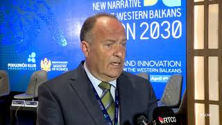 Ministar prosvete, nauke i tehnoloskog razvoja Srbije Mladen Sarcevic IZJAVA nakon Foruma
