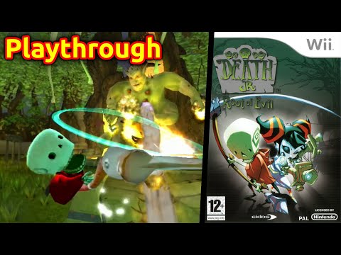 Death Jr.: Root of Evil (Wii) Playthrough / Longplay - No Commentary (1080p, original console)