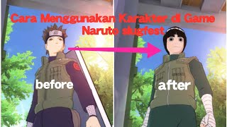 Tutorial Cara Mengganti Karakter Partner (Menjadi karakter utama) Di game Naruto slugfest screenshot 4
