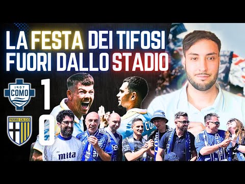 Video COMO-PARMA 1-0: IL COMMENTO A CALDO E LE INTERVISTE POSTPARTITA AI TIFOSI LARIANI ? | Serie A