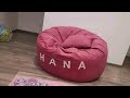 Diy bean bag how to make bean bag STEP BY STEP