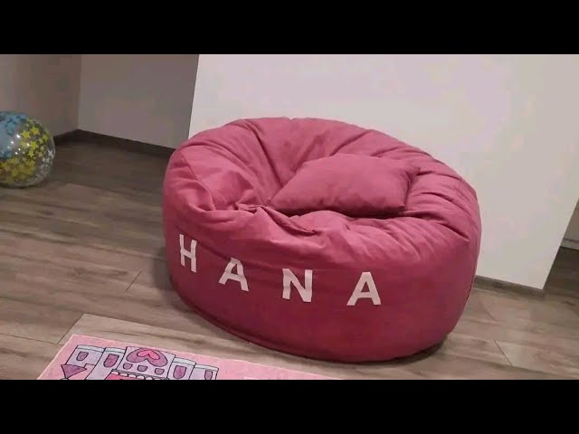 How to fill a bean bag chair. MESS FREE! 4 minutes and you get it 