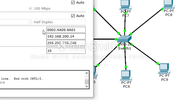Connecting two subnets via router