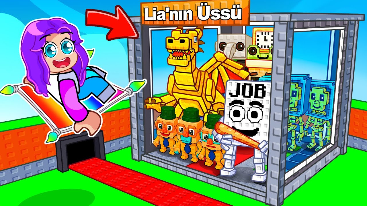 MASSIVE BASE yaparak Arkadaşlarımdan SECRET BRAINROT Çaldım!