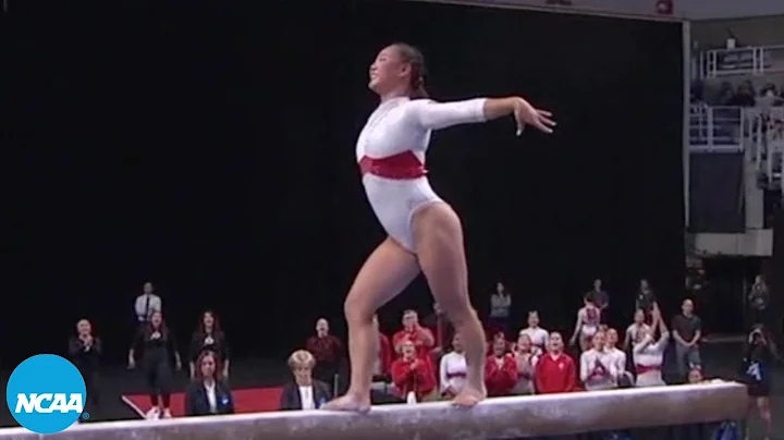 Kara Eaker - Beam at 2022 NCAA gymnastics champion...
