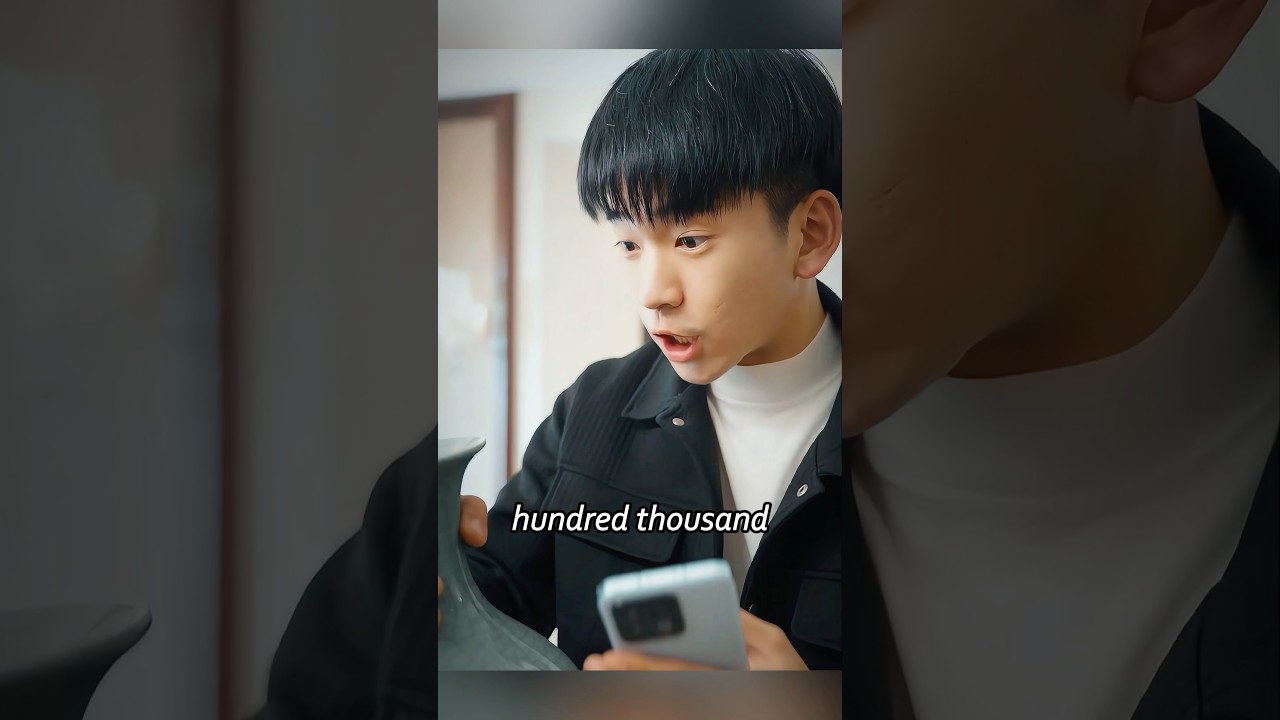 His phone can predict the future.