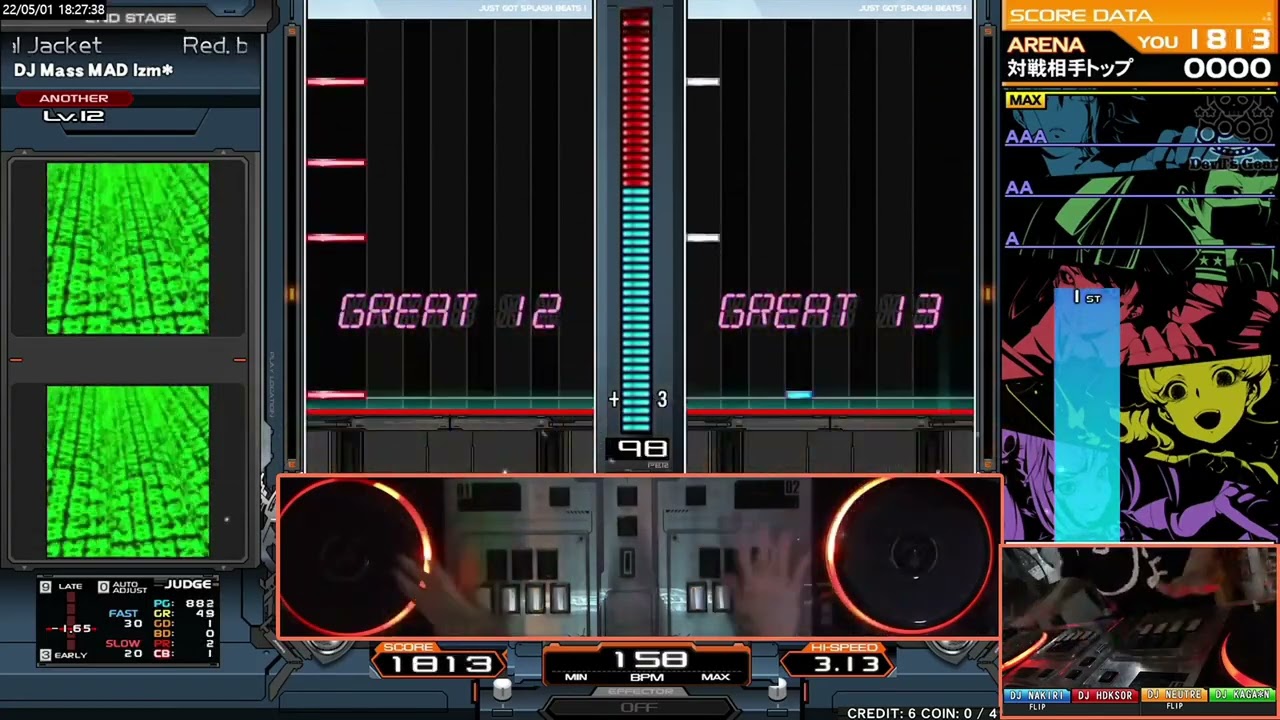 [IIDX DP] Red. by Full Metal Jacket DPA 3031 (MAX-97)