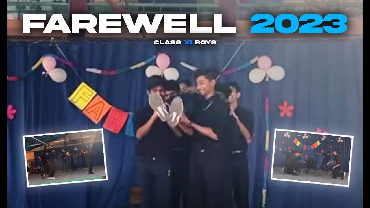 Farewell Dance Performance by class xiia Chadszz - YouTube