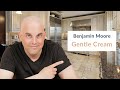 Benjamin moore gentle cream color review