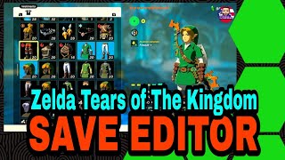 Zelda Tears of The Kingdom SAVE EDITOR