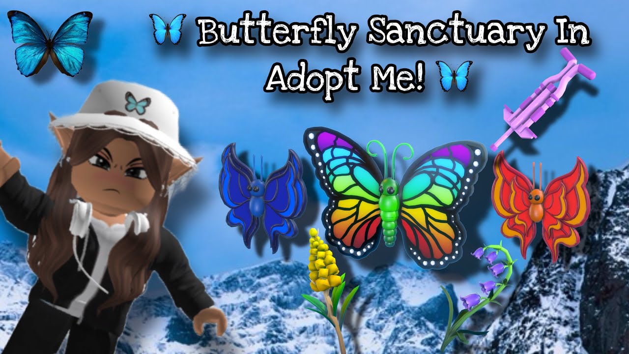 🦋 Butterfly Sanctuary In Adopt Me! 🦋