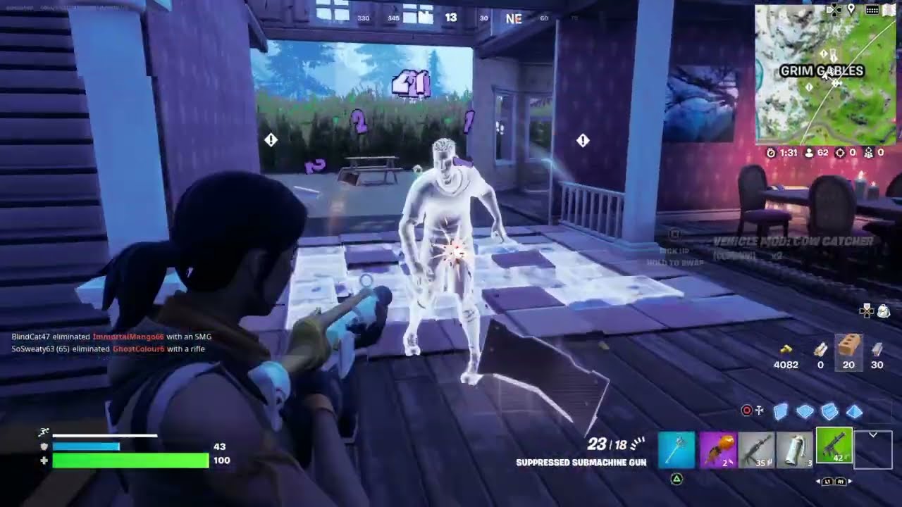 How to Hunt Zombies or Zombie Chickens - Fortnite Quest