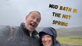 Mud Bath in the Hot Spring