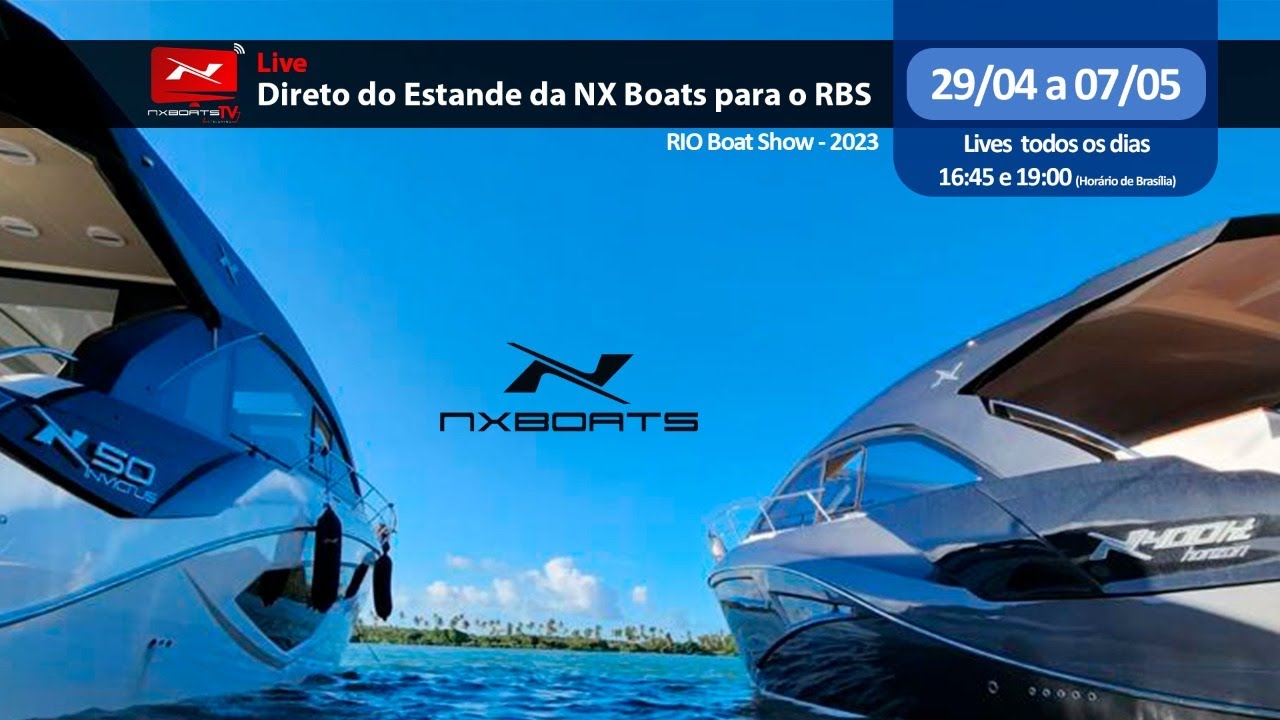 NX Boats - Rio Boat Show 2023