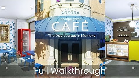 Escape Game CAFE Walkthrough (PlayPLANT)