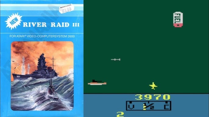 Atari 2600 River Raid aviao parte 02 