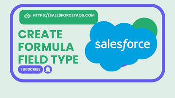 How to create formula field type in Salesforce | Create formula field type in Salesforce