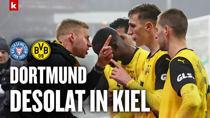 "Absolut beschämende Leistung": Sahin zerlegt eigene Mannschaft | Kiel - Dortmund 4:2