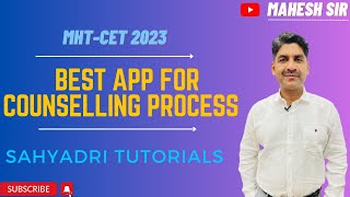 Best App For Counselling Process MHT-CET 2023 | Sahyadri Tutorials | screenshot 4