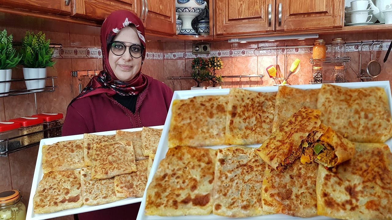 المسمن الدي اصبح معتمد عندي بيه فيه بدون توراق بدون زبدة سريع بحشوة لديدة لن تستغني عنه بعد اليوم