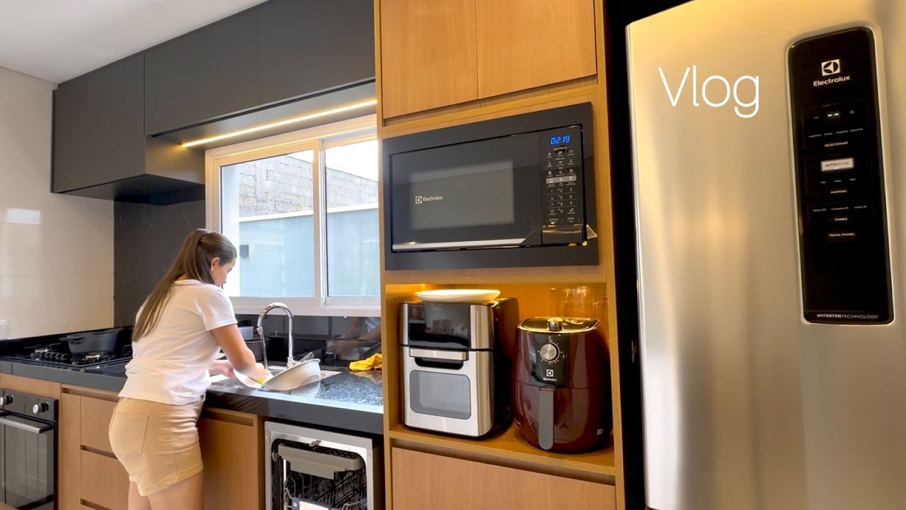 Rotina real + dia de organização 🏡 Fui convidada para um evento de influenciadoras 😭✨