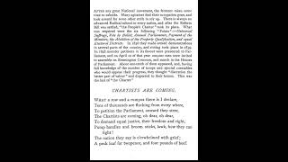 Chartist's Are Coming (!) - - Modern Street Ballads, 1888, - John Ashton