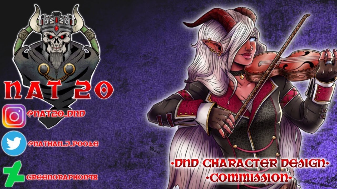 DnD Character Commission| Ciridelia Wordwind 