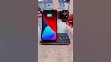 "3-in-1 Wireless Charging Station for iPhone, Watch & AirPods | Best Amazon Finds"