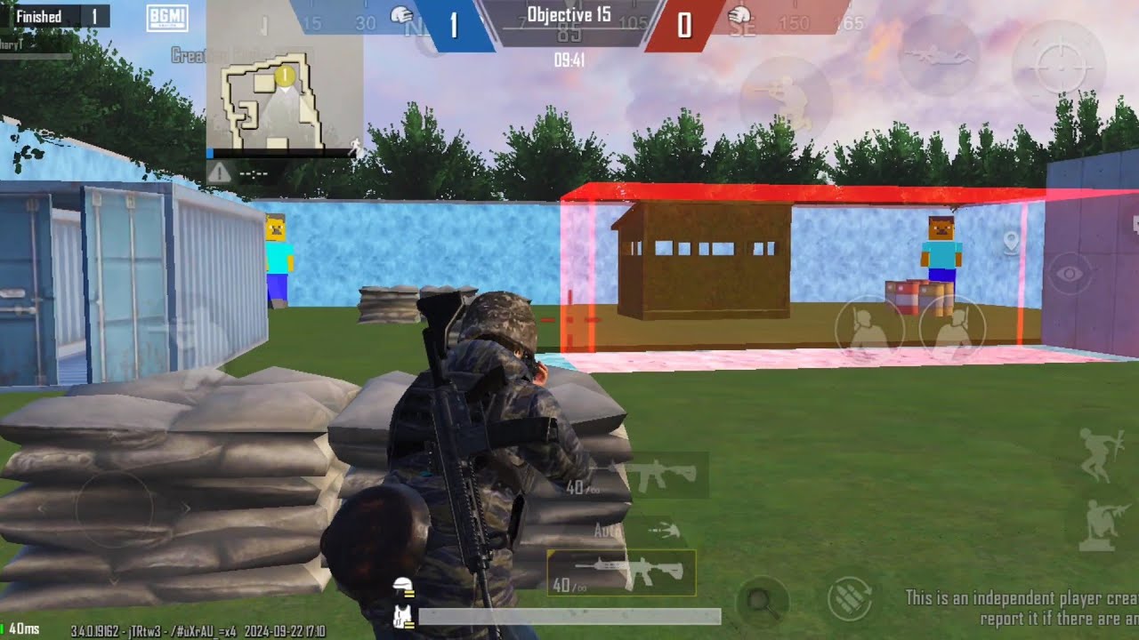 Bgmi Wow mode 1V1 fight with random player