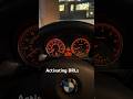 How to turn on DRLs (Daytime Running Lights) on BMW #bmw #328 #335 #shorts #driving #howto