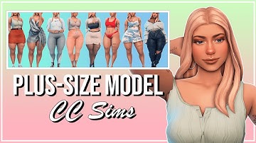 [ Plus-Size Model ] Sims 4 CC Create a Sim