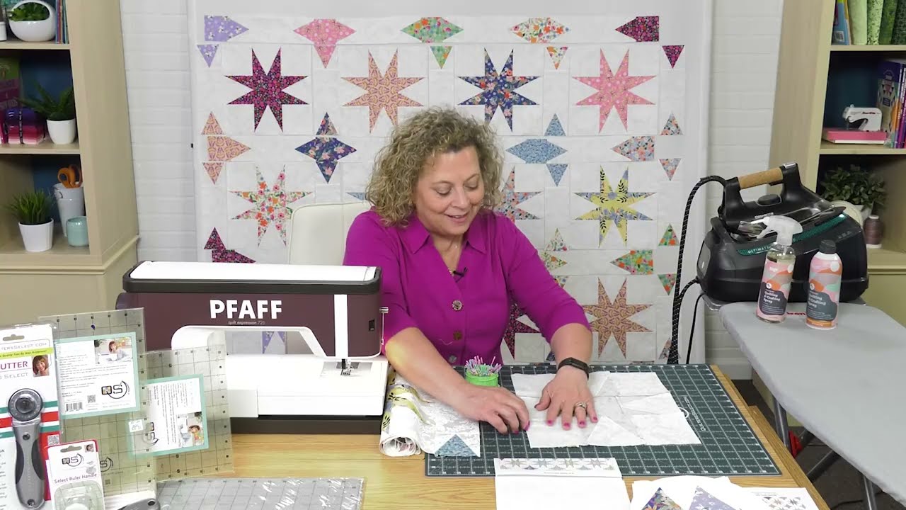 AQS Honey V Revival Quilt Along - Quilt Rows - YouTube