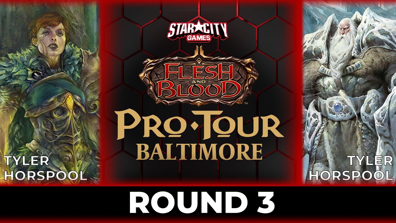 Tyler Horspool vs Charles Dunn | Round 3 | Flesh and Blood Pro Tour Baltimore