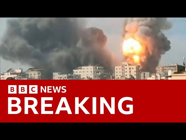 BREAKING: Israel may have used US-supplied weapons in breach of international law in Gaza | BBC News class=