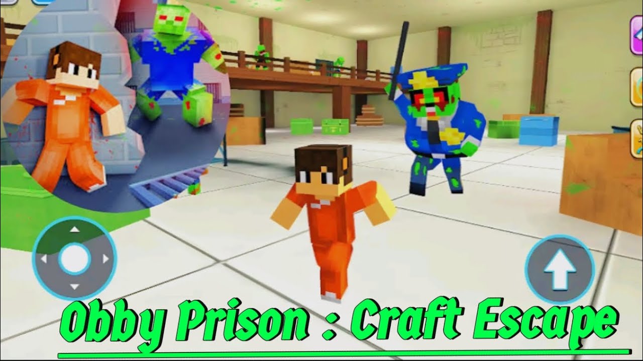 OBBY PRISON : CRAFT ESCAPE EPISODE 1 || WALKTHROUGH GAMEPLAY